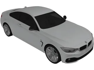 BMW 4-Series 435i (2014) 3D Model