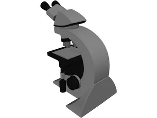 Leica Optical Microscope 3D Model