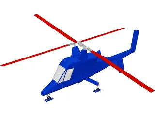 Kaman K-MAX K-1200 3D Model