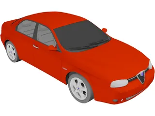 Alfa Romeo 156 (1998) 3D Model