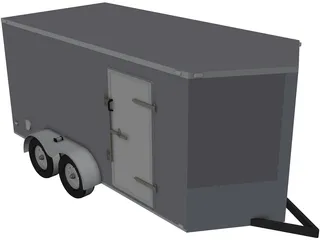Light Trailer 3D Model