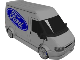 Ford Transit [Tuned] 3D Model