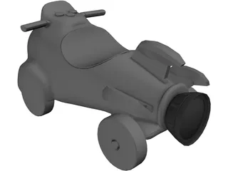 Rocket 3D Model