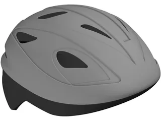 Bike Helmet 3D Model