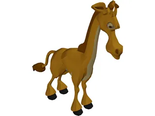 Giraffe 3D Model