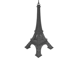 Eiffel Tower 3D Model