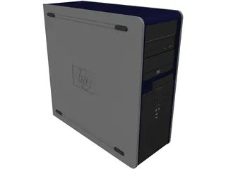 PC HP 7800 3D Model