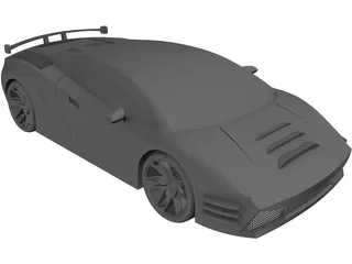 Lamborghini Gallardo Concept 3D Model