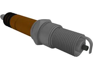 Bosch Spark Plug 3D Model