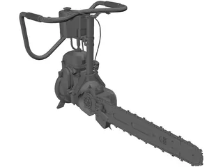 Cordless Chain Saw Black and Decker Set 3D Model $99 - .max .obj .lwo .3ds  .c4d .ma - Free3D