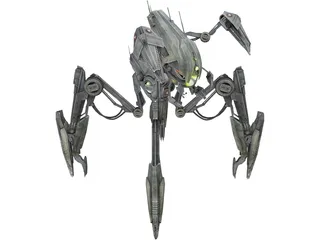 Titan Droid Robot Spider 3D Model