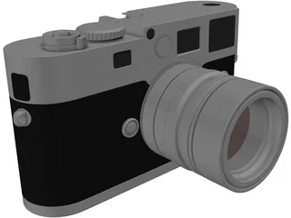 Leica M8 Digital Camera 3D Model