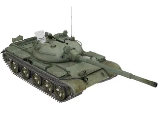 T-62 3D Model