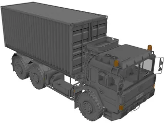Raba H25 Container 3D Model