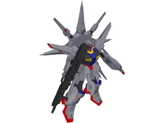 Gundam Providence ZGMF-X13A 3D Model