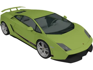 Lamborghini Gallardo LP570-4 Superleggera (2011) 3D Model