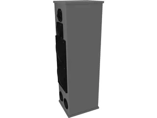 Hi-Fi Speaker 3D Model