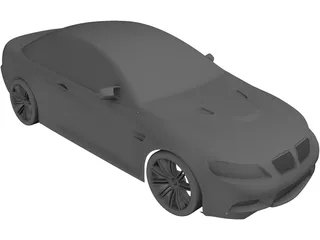 BMW Coupe 3D Model