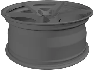 Wheel 19inch 3D Model