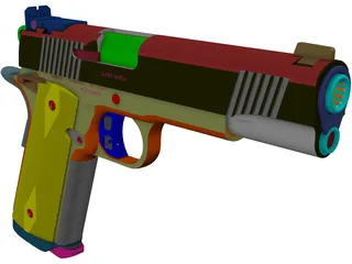 Kimber 1911 3D Model