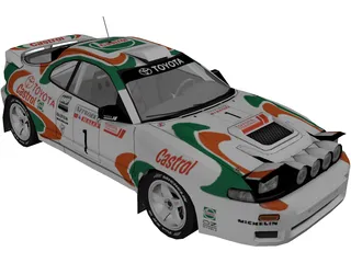 Toyota Celica GT4 WRC 3D Model