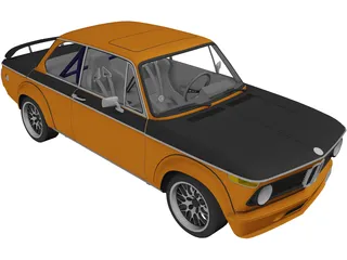 BMW 2002 Alpina 3D Model