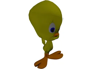 Tweety 3D Model