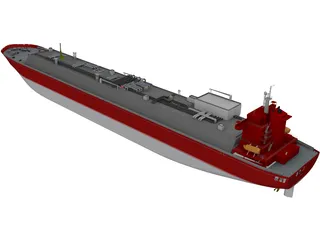 LNG Tanker 3D Model