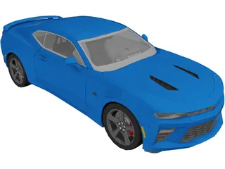 Chevrolet Camaro SS (2016) 3D Model