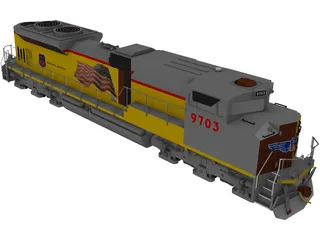 Union Pacific 3D Model