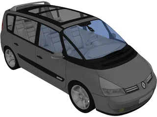 Renault Espace (2002) 3D Model
