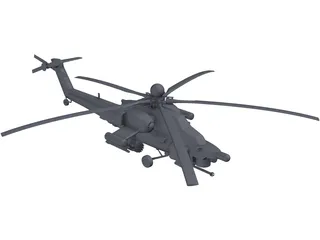 Mil Mi-28 Havoc 3D Model