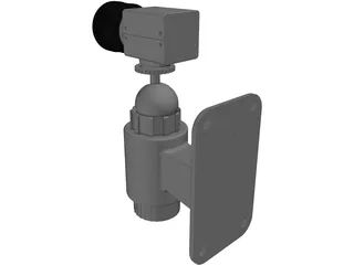 Security Camera 3D Model