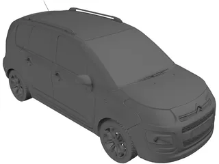 Citroen C3 Picasso (2013) 3D Model