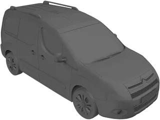 Citroen Berlingo Multispace (2011) 3D Model