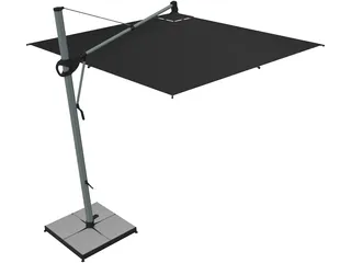 Outdoor Umbrella 3D Model