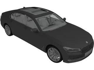 BMW 7-Series G11 (2016) 3D Model