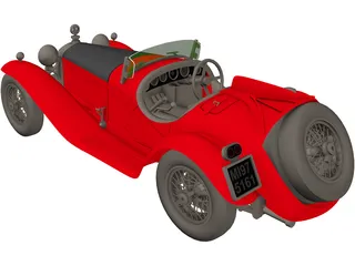 Alfa Romeo 2300 Touring (1932) 3D Model