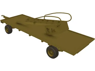 Aircraft Support 3D Model