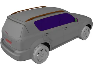 SsangYong Rexton 3D Model