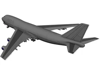 Boeing 747 The Jumbo Jet 3D Model