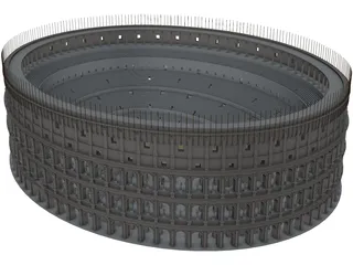 Coliseum Roman 3D Model