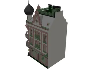 Town House 3D Model