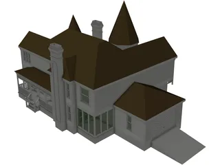 House Victorian 3D Model