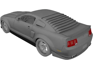 Ford Mustang Eleanor 3D Model