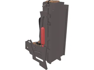 F-15 Seat 3D Model