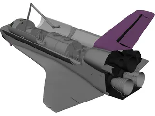 Space Shuttle 3D Model