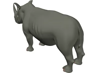 Rhinoceros 3D Model