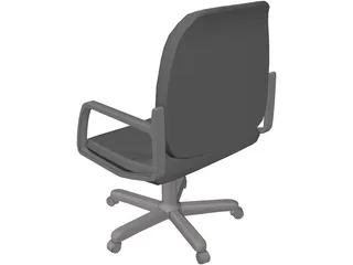 Chair Typist 3D Model