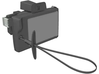 Camera Polaroid Color Pack 3D Model
